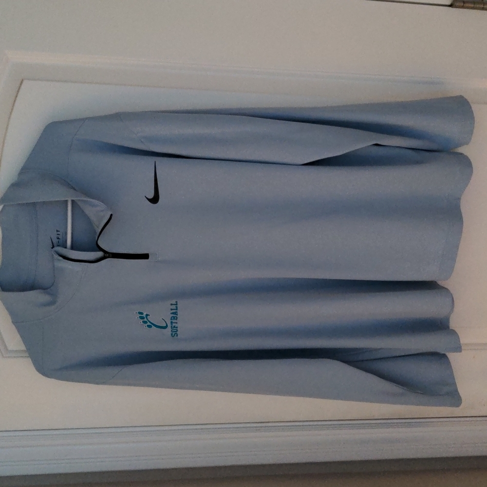 Blue Nike 1/4 zip - Picture 1 of 5